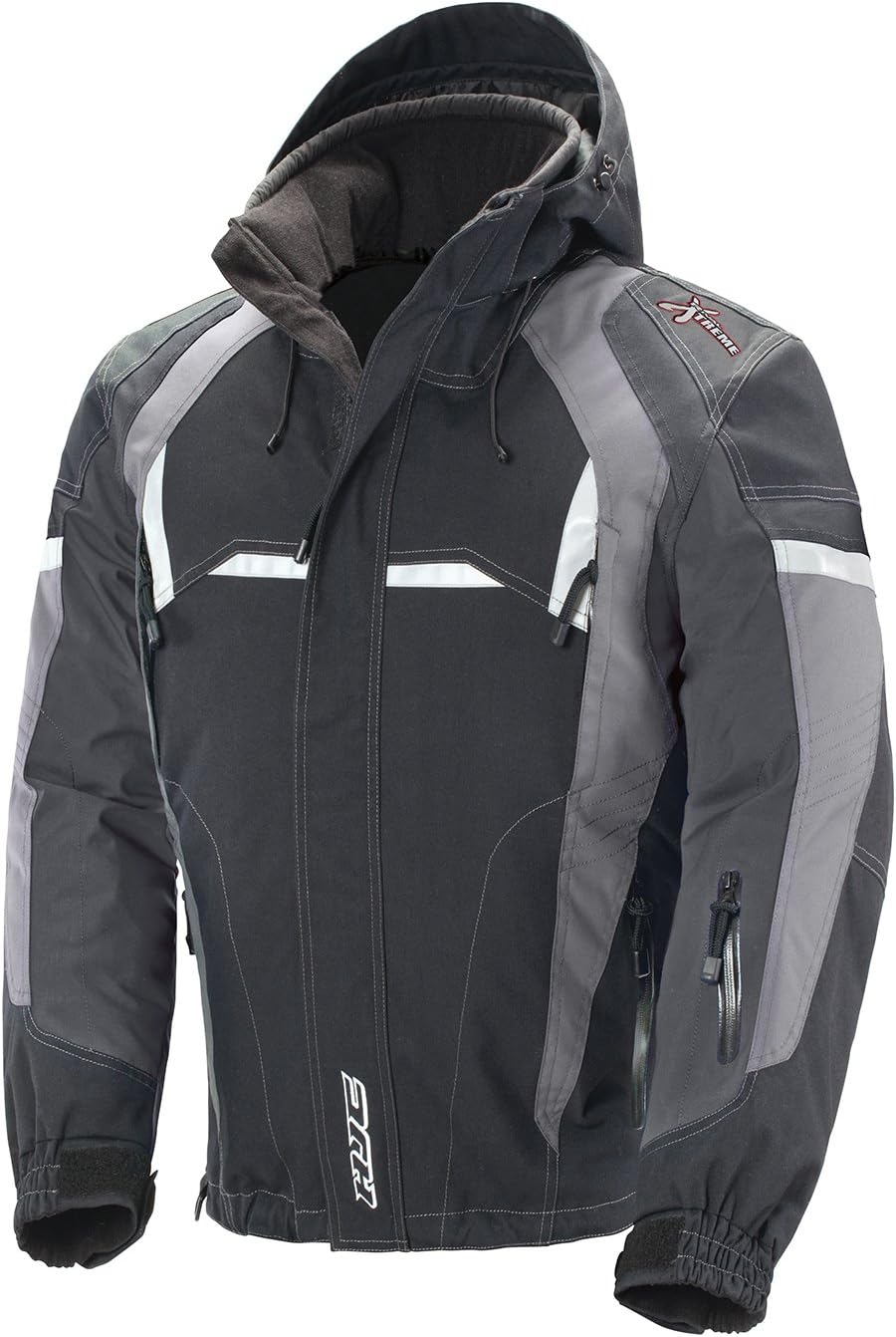 Amazon.com: HJC Rival Extreme Men's Snocross Snowmobile Jacket - Black/Grey / Medium: Clothing