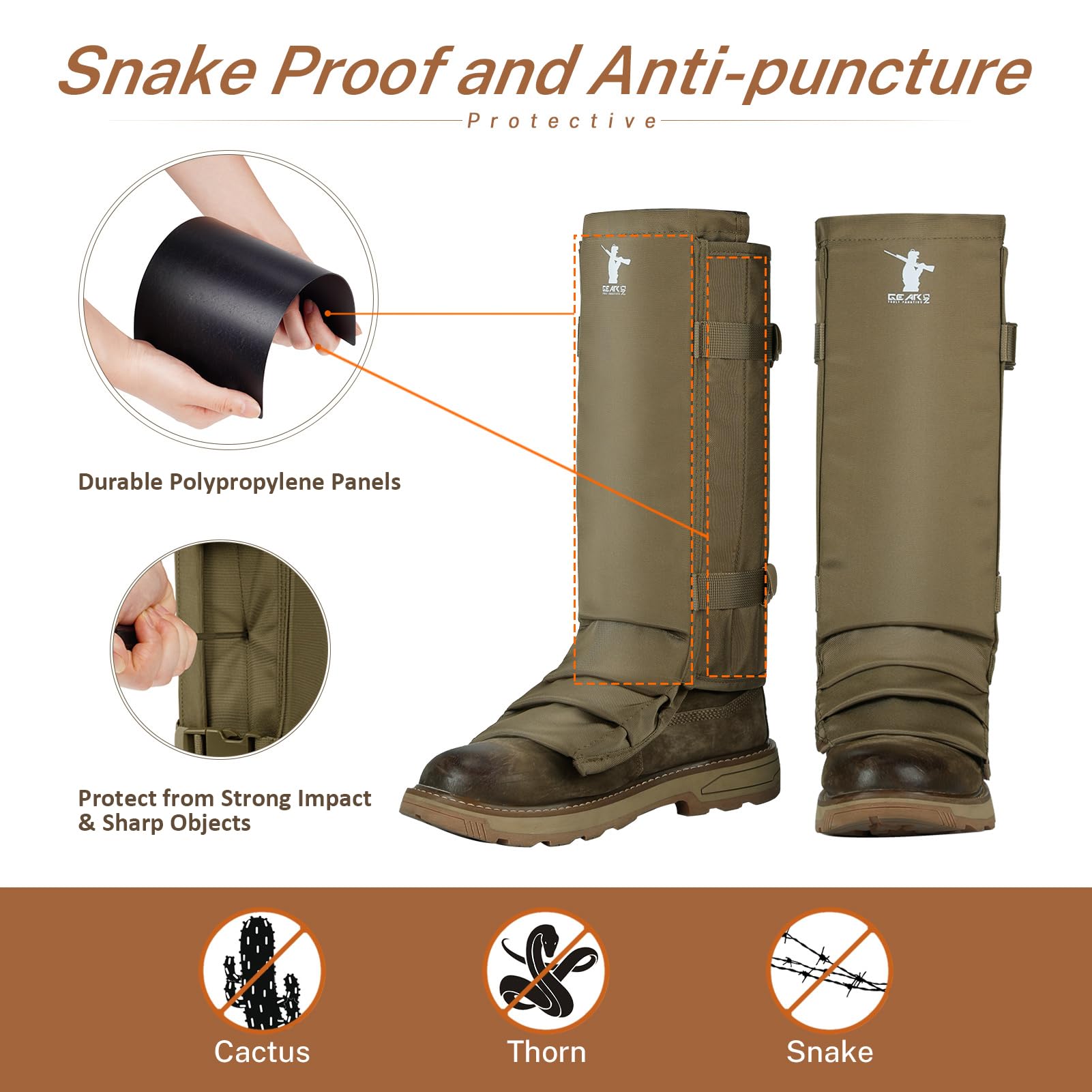 Anti Snake Bite Gaiters – A Data-Backed Guide to Snake Gaiters for ...