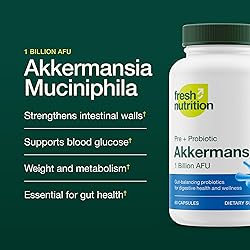 Akkermansia Muciniphila Probiotic 1 Billion AFU for