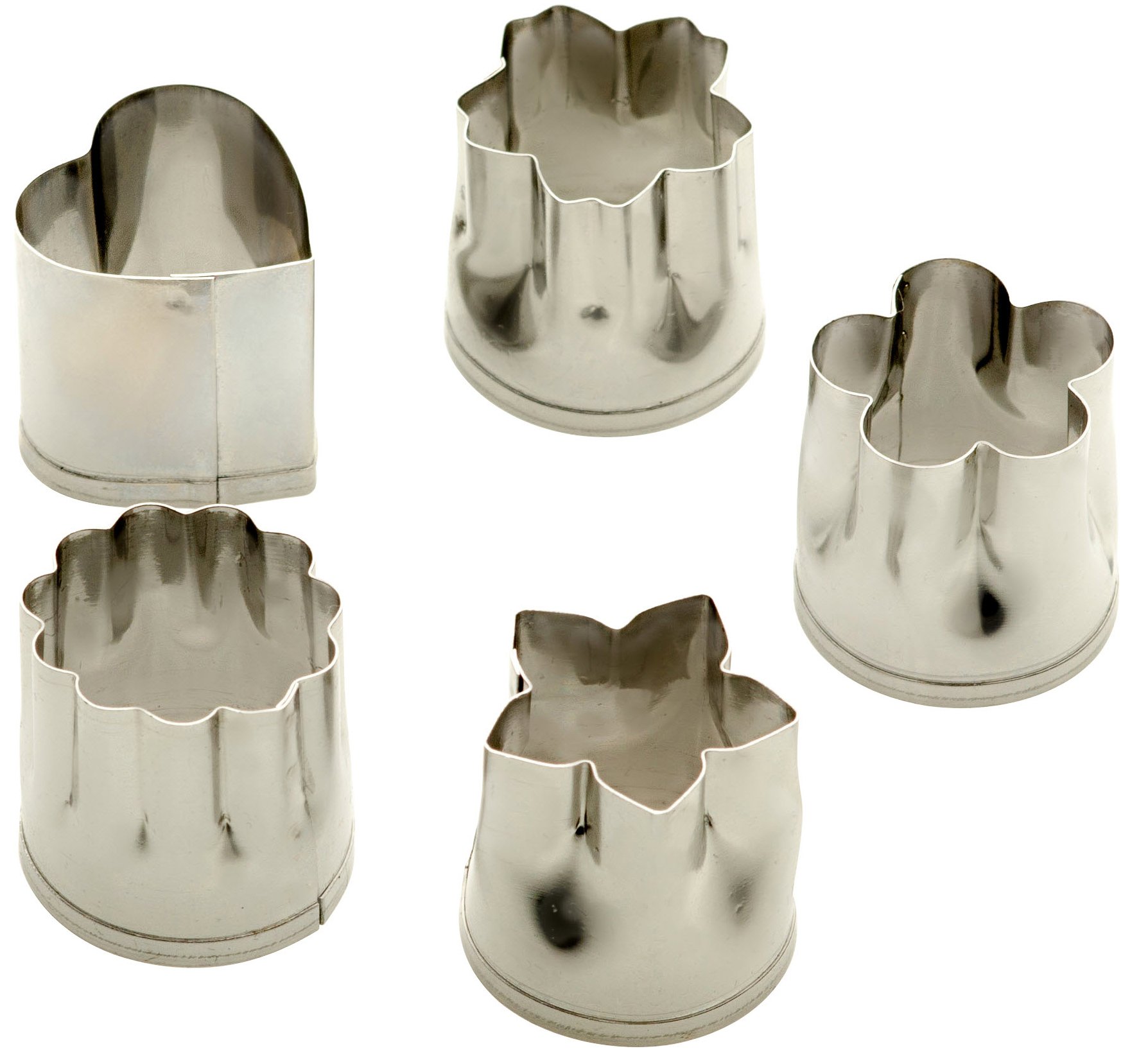 Starpack Vegetable Cutter Shapes Set (5 Piece) - Mini Cookie Cutters Vegetabl.. 21 71JEpRSEwIL