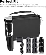 ProCase Hard Carrying Case for Philips Norelco Multigroom 3000 5000 7000 view 3