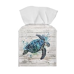 Talayituse Turtle Wood Paint Splatter Print Tissue