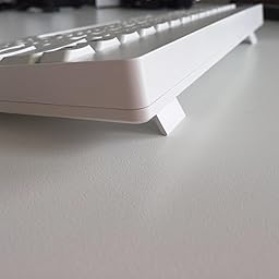 Perixx PERIDUO-712 Tastiera E Mouse Wireless 2.4GHz, Set Compatto Con Ricevitore Nano, 80 Tasti, 1000 DPI, Bianco - 2