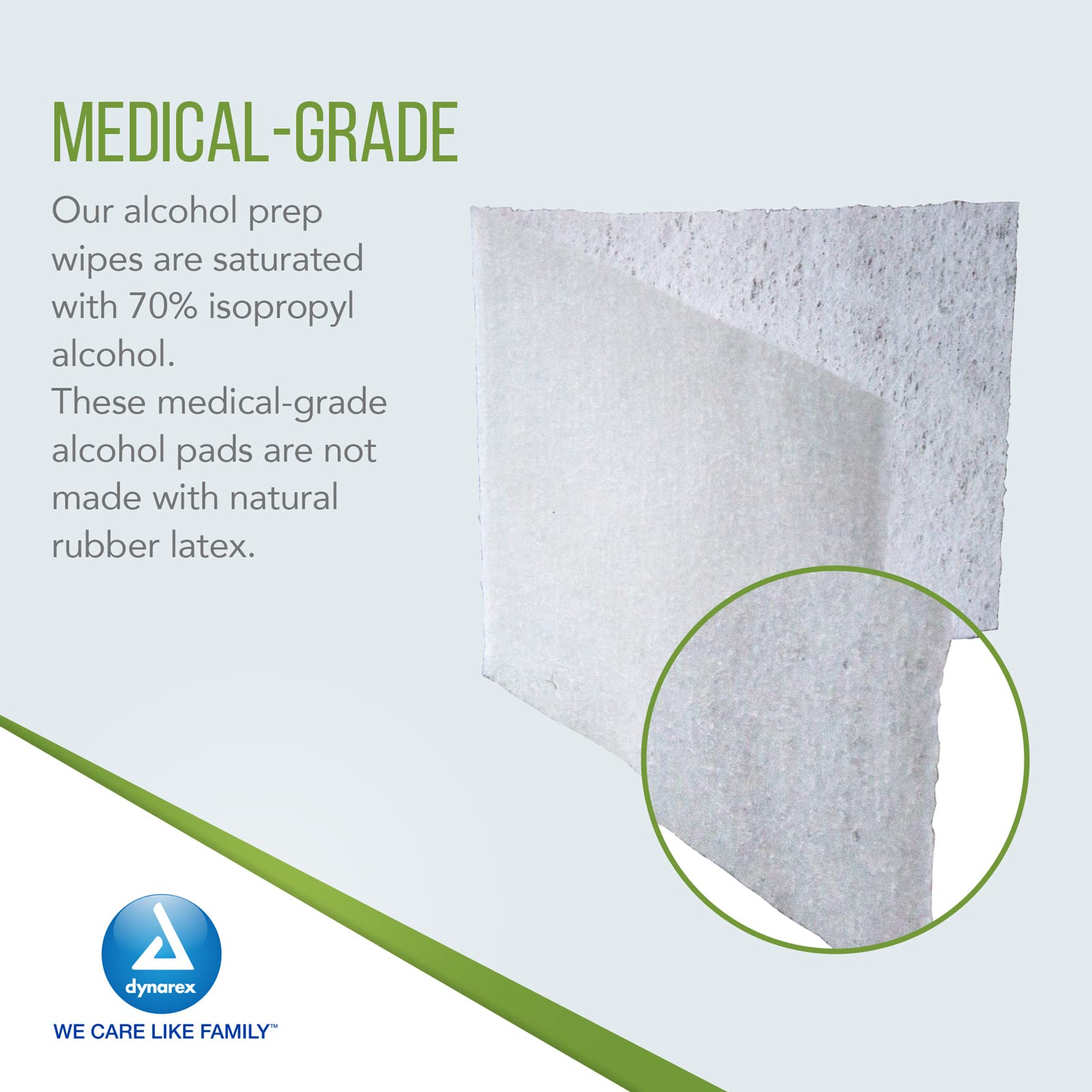 Dynarex 1113 Alcohol Prep Pad Sterile, Medium, Count 200 (Pack of 1)