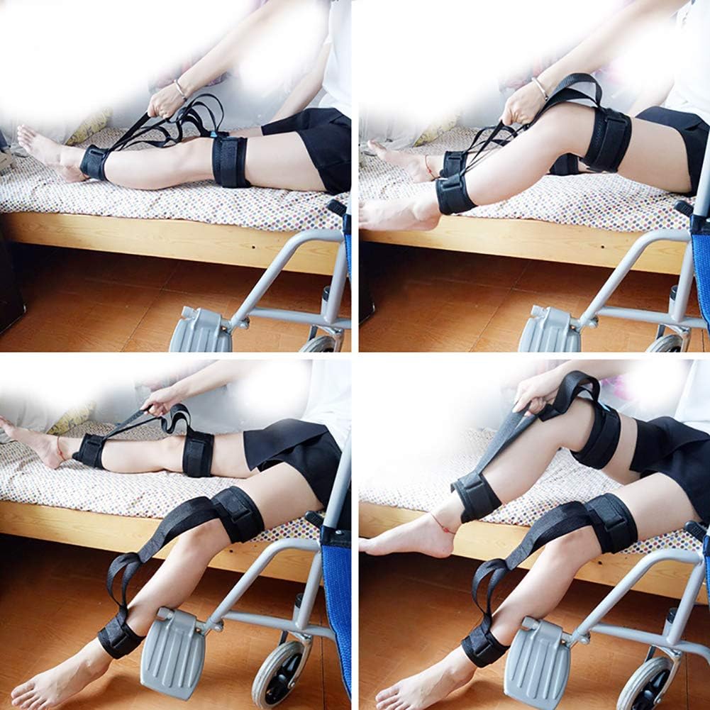 Fushida Leg and Thigh Lifters, Medical Transfer Cushion, Leg Lift Assist Band with Padded Wrist Strap for Lifting, Movement, Transfer Mobility Device Can be Used by Yourself (FYH171-1-large): Health & Personal Care