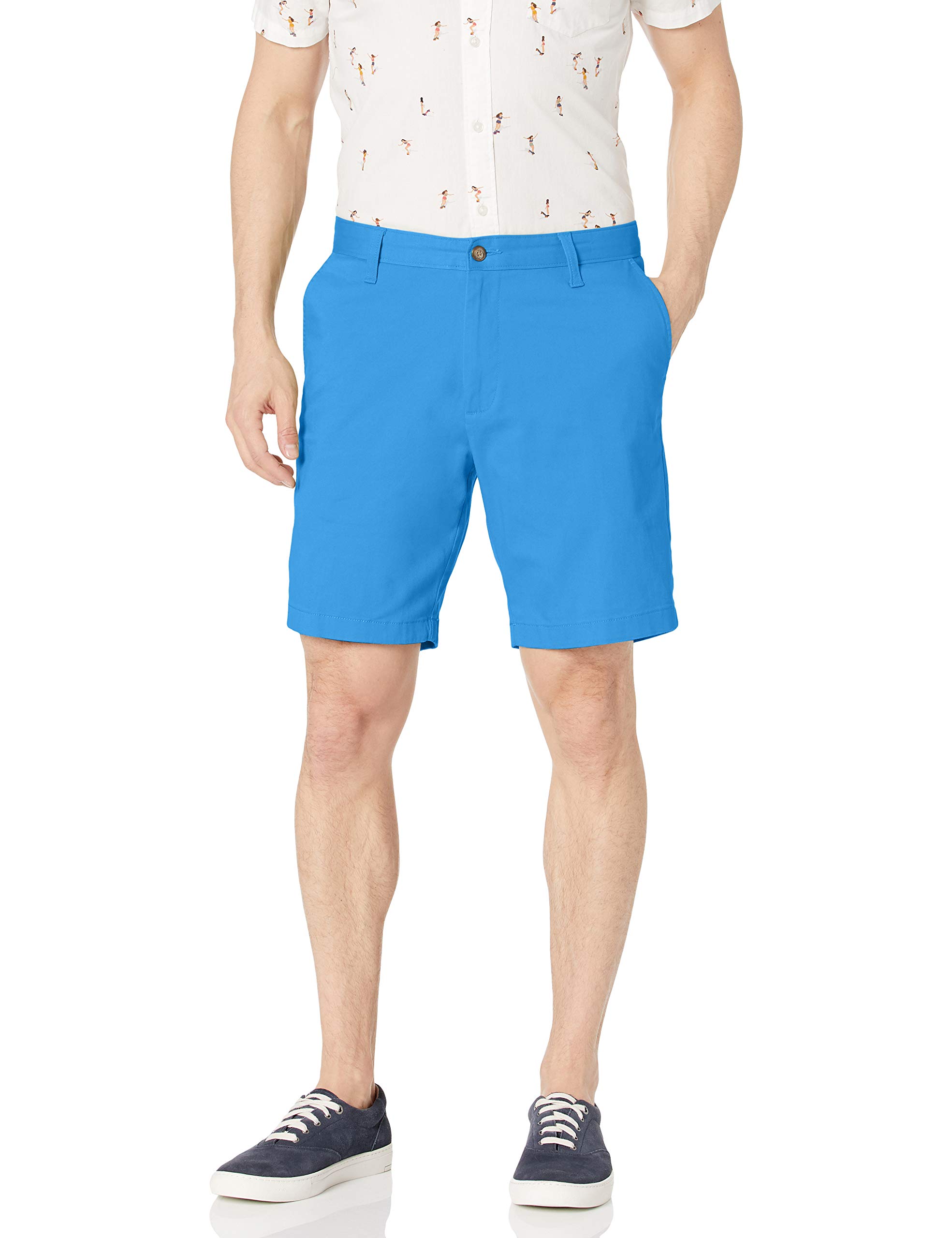 Nautica Men's 8.5" Stretch Cotton Classic Fit Deck Shorts Nautical