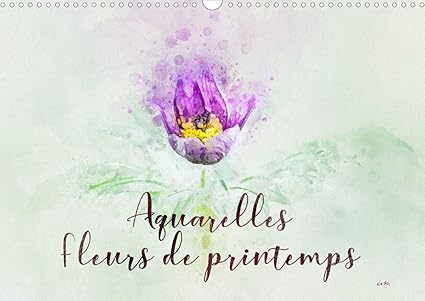 Aquarelles Fleurs De Printemps Calendrier Mural 2020 Din A3 Horizontal Serie De 12 Tableaux Cre Calvendo Nature Serie De 12 Tableaux De Printemps Calendrier Mensuel 14 Pages Sudpastel K A Amazon Es Oficina Y Papeleria