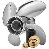 RPS 4-Blade Stainless Steel Prop Propeller 14 1/8 X 19 RH Alpha for Mercury Mercruiser Alpha One and Bravo 1