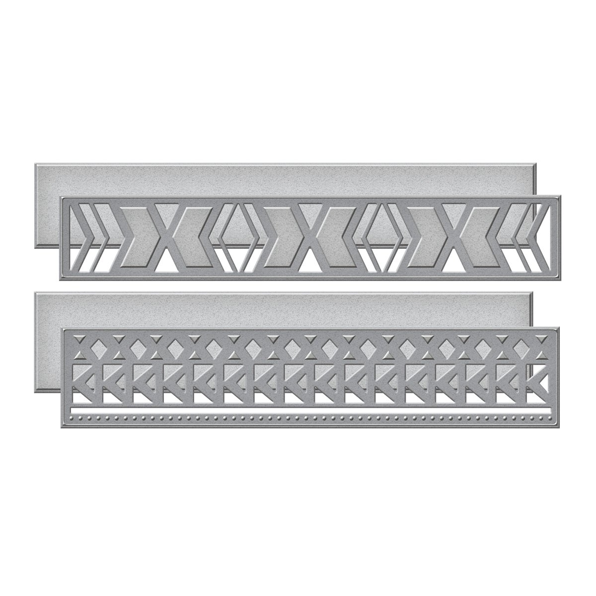 Spellbinders Shapeabilities Tribal Borders Die, Brown