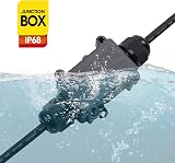 Elezenioc IP68 Waterproof Junction Box 2-Way 5-15mm Cable Glands view 3