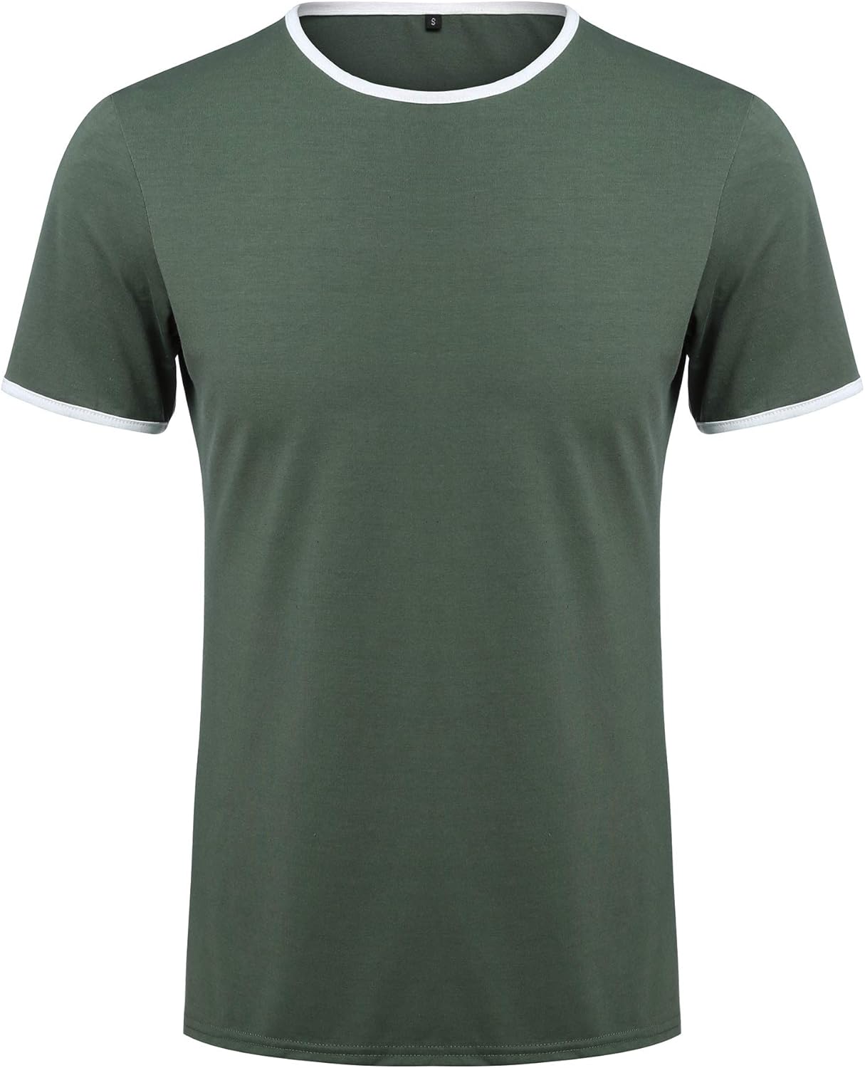 URRU Mens Gym Fitness Workout Muscle Tops Casual Short Sleeve Slim Fit Bodybuilding T Shirt S-XXL at  Men’s Clothing store