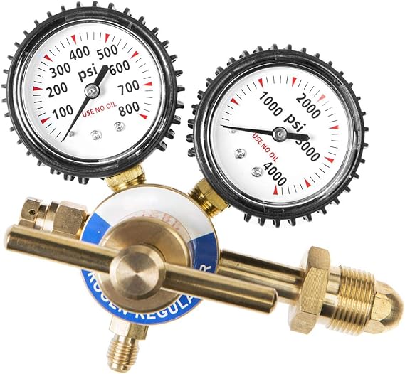 Heavy Duty Dual Gauge Welding Nitrogen Regulator