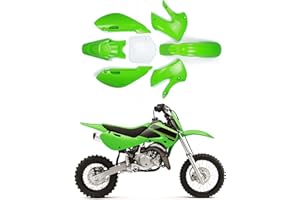 ABS KLX110 Plastic Fairing Kit - Motorcycle Fender Fairing Body Work Kit Set For KLX-110 KLX110 2002-2013 KX-65 KX65 2000-201