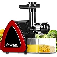 Aobosi Slow Masticating juicer Extractor, Cold Press Juicer Machine, Quiet Motor, Reverse Function, High Nutrient Fruit…