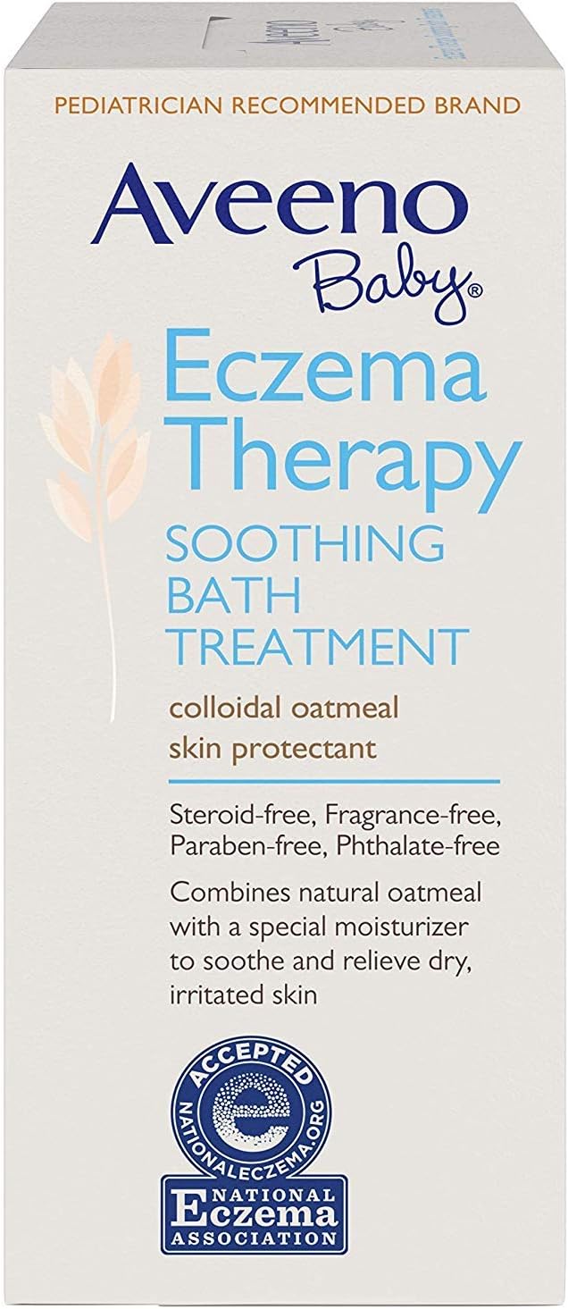 aveeno eczema therapy oatmeal bath