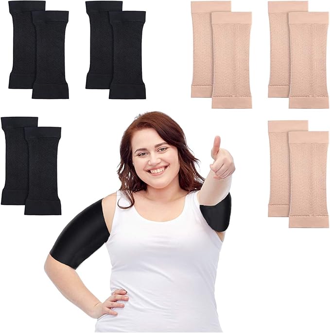 6 Pairs Arm Shapers for Women Plus Size,Hand Weights