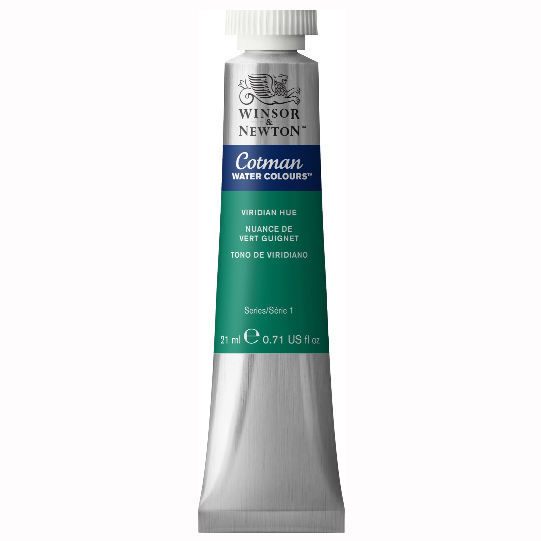 Winsor & Newton Cotman 21ml Water Colour Tube - Viridian Hue