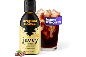 JAVVY Coffee Concentrate - Cold Brew Coffee, Perfect for Hot or Iced Instant Coffees, Hot Drinks, Cold Brew Concentrate, 35 Servings – Original