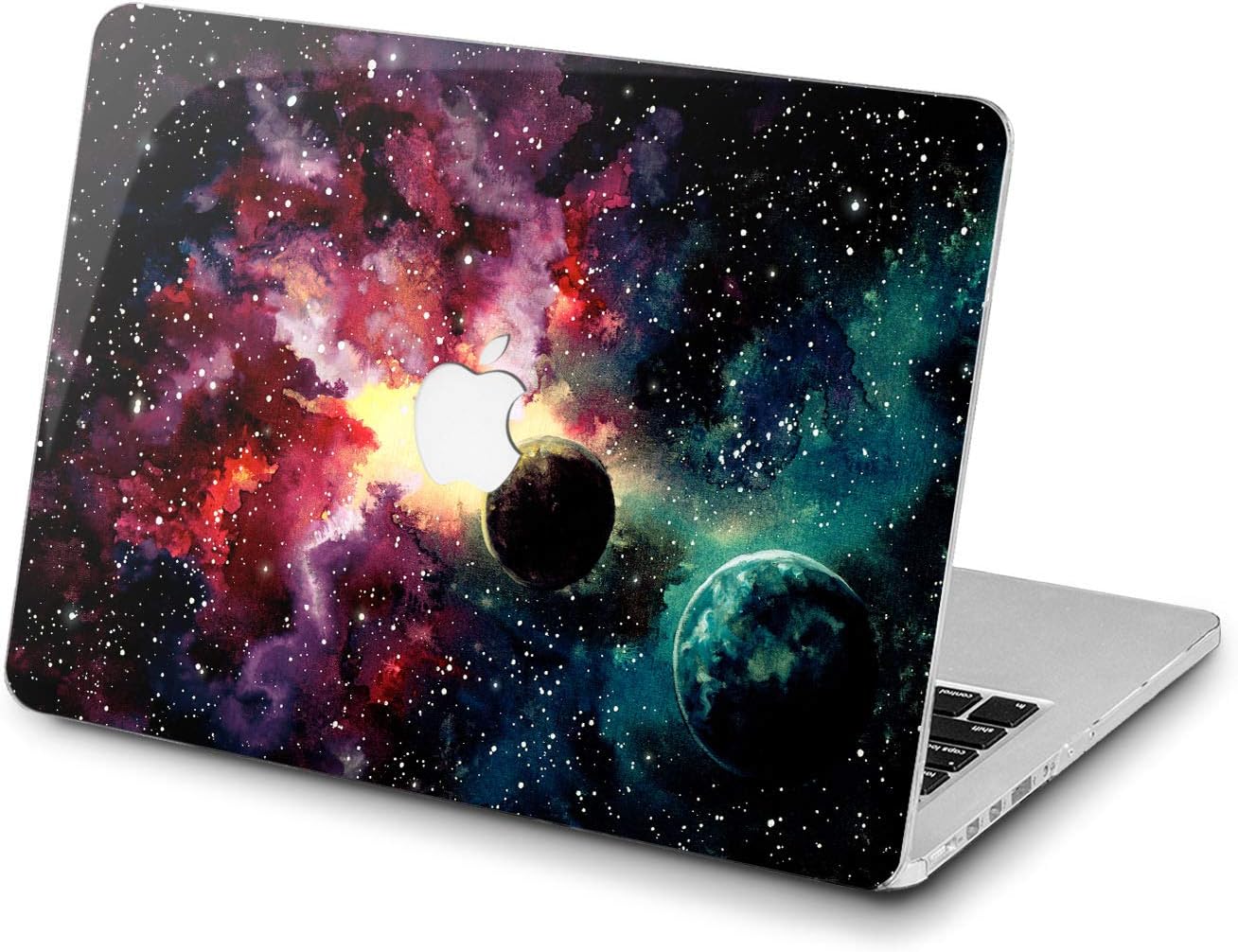 Lex Altern Hard Case for Apple MacBook Pro 15 Air 13 inch Mac Retina 12 11 2020 2019 2018 2017 2016 Paint Design Dust Watercolor Fantasy Galaxy Laptop Touch Bar Print Cover Planets Stars Shell Art