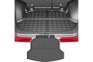 powoq Trunk Mat Compatible with 2012-2016 Honda CRV Trunk Liner TPE Cargo Liner Cargo Mat Replacement for 2012 2013 2014 2015 2016 Honda CRV Accessories (Fit 12-16 Model, Trunk Mat)