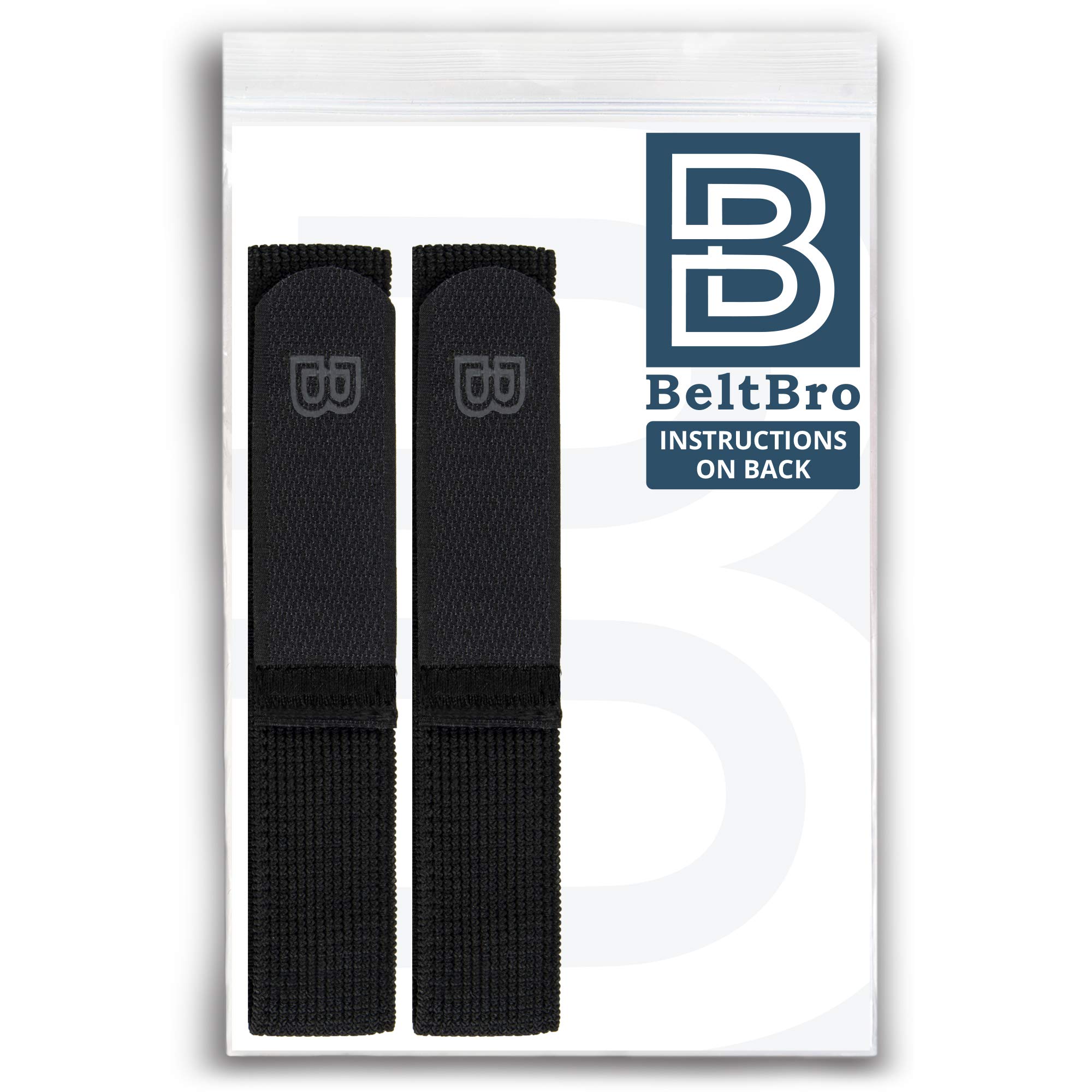 BeltBro For Women No Buckle Elastic Belt — Fits 1 Inch Belt Loops, Easy To Use