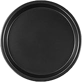 Oceanialend Round Pizza Pan, Non-Stick Carbon Steel Bakeware For Crispy Pizza Base Crisping Meat Fish Chicken, Heat Resistant Easy Release Pizza Baking Dish (15.2cm)