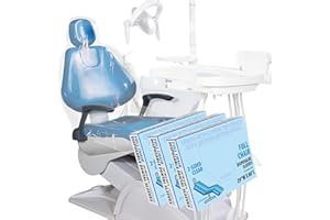 Non-Slip Dental Full Chair Covers 29" x 80" Disposable Dental Chair Sleeve, Waterproof Plastic Cover Sleeves for Dental Chair