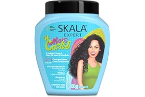 SKALA Hair Type 3ABC Mais Cachos - More Curls Eliminate Anti Frizz, For Curly Hair 2 in 1 Conditioning Treatment Cream and Cr