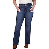 Alivia Ford Women's Plus Size Jeans for Women - High Rise Elastic Plus Size Bootcut Jeans for Women - 32" Inseam