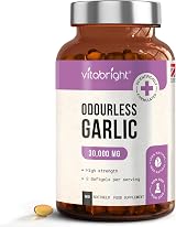 VitaBright Odourless Garlic Capsules High Strength 30000mg 180 Caps view 1