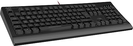 Speedlink Mechanische Gamer Tastatur für PC / Computer - Velator Gaming Keyboard USB (16-Tasten-Rollover-Technik - konfigurie