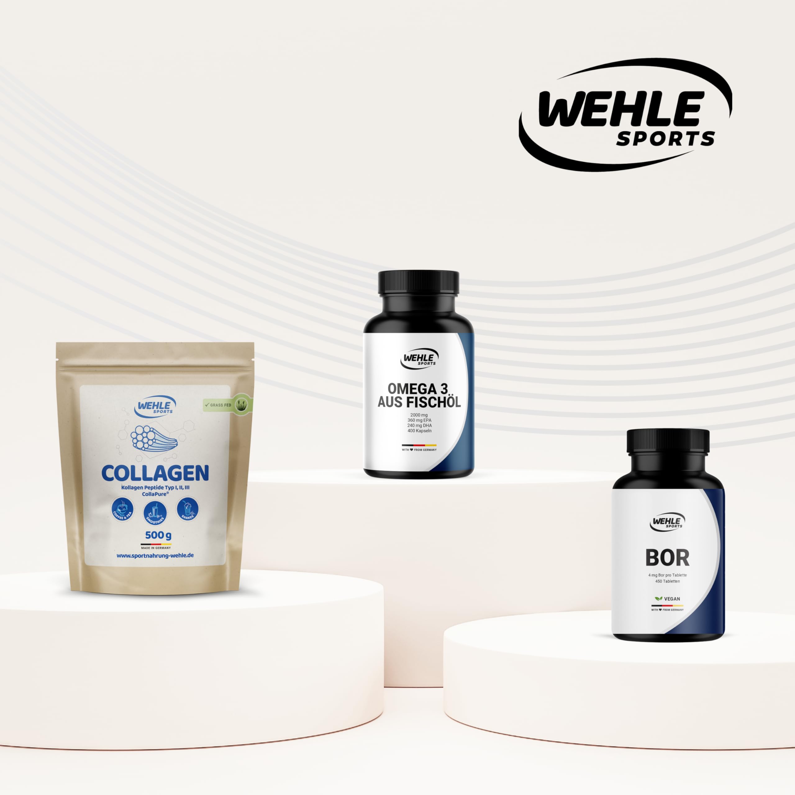 Omega 3 Kapseln Hochdosiert - 400 Kapseln mit 2000mg - EPA 360mg & DHA 240mg Fischöl pro Tagesportion - Omega 3 Fettsäuren Kapseln, produziert in Deutschland Laborgeprüft - Verpackung kann variieren 6