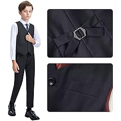 Boys Suit Slim Fit Kids Dark Grey sutis for Boys