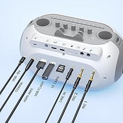 SUDOTACK Karaoke Machine for Adults Kids with 2