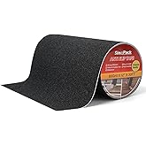 SinoPack Anti Slip Tape Black - 12Inch x 30FT Non Skid Ramp for Outdoor, High Traction Abrasive Adhesive Anti Slip for Stairs Step