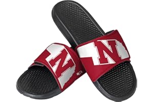 FOCON NCAA Mens Cropped Big Logo Slides