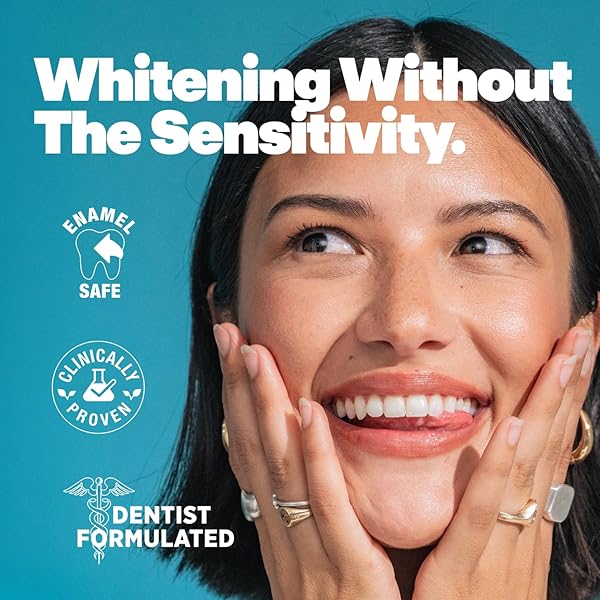 LUMINEUX TEETH WHITENING TOOTHPASTE – PEROXIDE FREE, ENAMEL SAFE FOR SENSITIVE WHITER TEETH – FLUORIDE FREE, NO ALCOHOL, ARTIFICIAL COLORS, SLS FREE DENTIST FORMULATED – 3.75 OZ