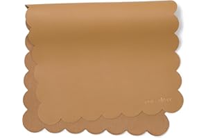 Ava + Oliver Vegan Leather Baby Changing Mat (16 X 30 in) - Multipurpose Wipeable and Portable Diaper Mat - Foldable for Trav