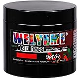 WELYEME Acid Dye - Red - 8 Oz. Vibrant Acid Dye for