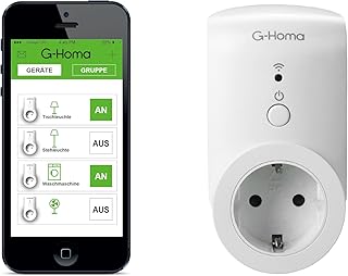 EverFlourish WiFi-Funkschaltsteckdose G-Homa (EMW302WF)