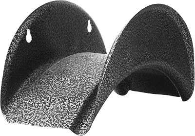 GARTOL Hose Hanger High Carbon Steel Wall Mount Garden Holder Black