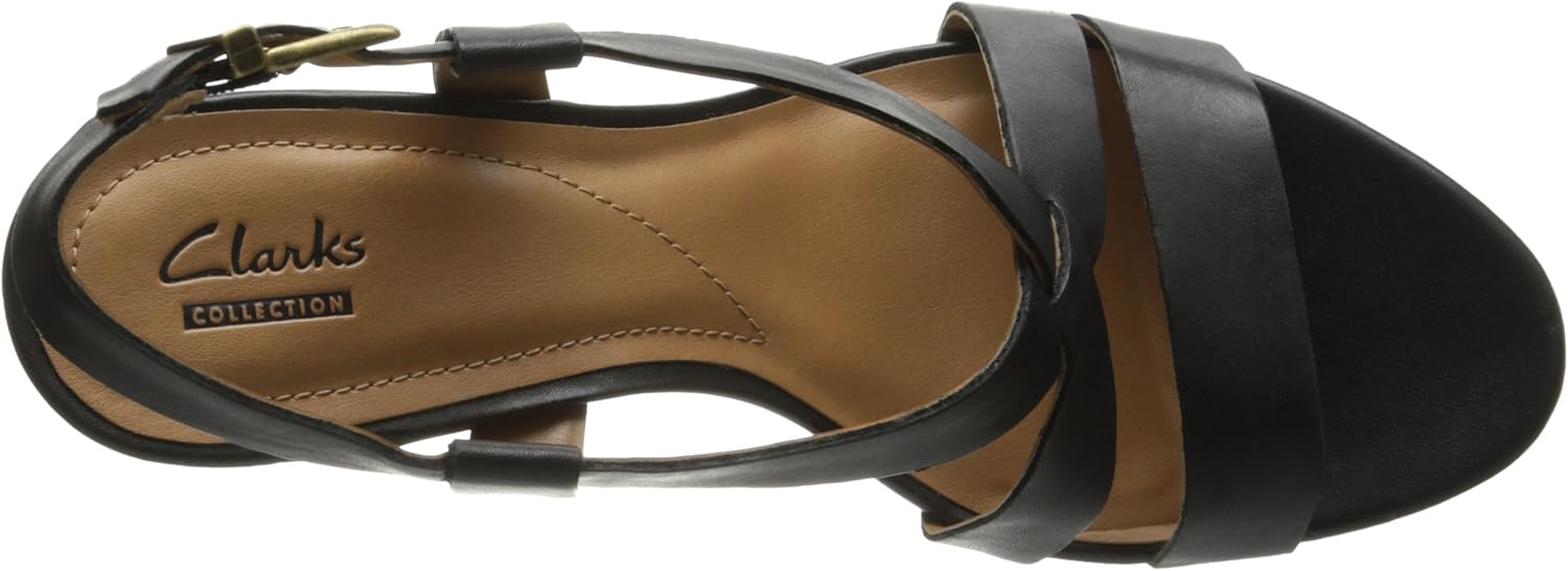 clarks women's jaelyn fog dress sandal