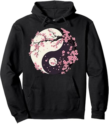 Amazon.com: Yin Yang Zip Hoodie : Clothing, Shoes & Jewelry