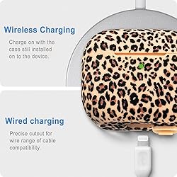 Silicone Leopard AirPods 4 Case 2024, Gawnock Case