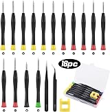 Ainiv Precision Repair Screwdriver Set 15Pcs with 2 Tweezers 1 Demagnetizer view 8