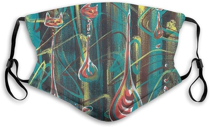 QYUESHANG Niedliche Regenschirme Staubwaschbarer wiederverwendbarer