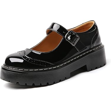 amazon womens dress shoes Best Sellers: Best Women's Uniform Height:150cm 18-18½ 32/33 Full Cotton Slip This ladies medium heel