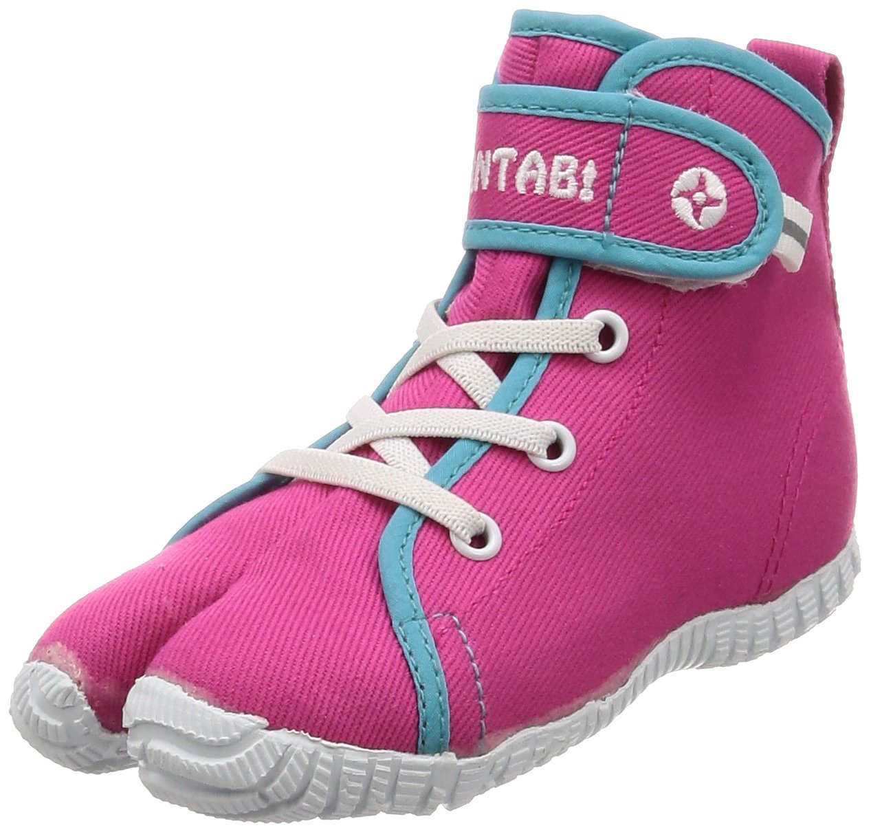 Photo 1 of Marugo] Toddler/Kids Tabi Boots Ninja Shoes Jikatabi (Outdoor) NINTABI Slip-on, w.Rubber Sole, Pink, 18.0cm / 10.5(US)