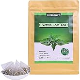 DYBOEDYO 120 Nettle Leaf Tea Bags,8.46Oz (240g) | Dried Stinging Nettle | Loose Leaf, Cut & Sifted | Resealable Bag