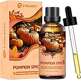 Pumpkin Spice Fragrance Oil, 100ml Fall Fragrance Oil for Diffusers for Home, Autumn Scented Oils for Candle & Soap Making, Bath Bombs, Massage - 3.38FL.OZ